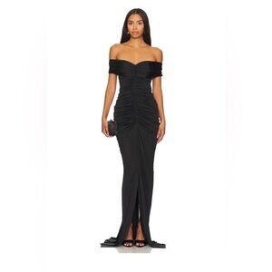 NWT YAURA Tiara Dress in Black, UK 10/US M